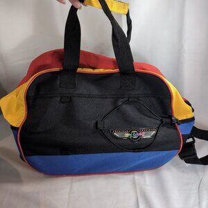American Tourister My Gear Luggage Travel Roller Bag Carry On Colorful Vintage